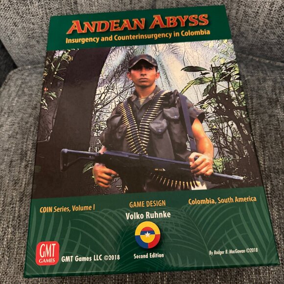 Andean Abyss (open, unpunched, cards sealed) GMT1212-18 GMT Games - Picture 1 of 14